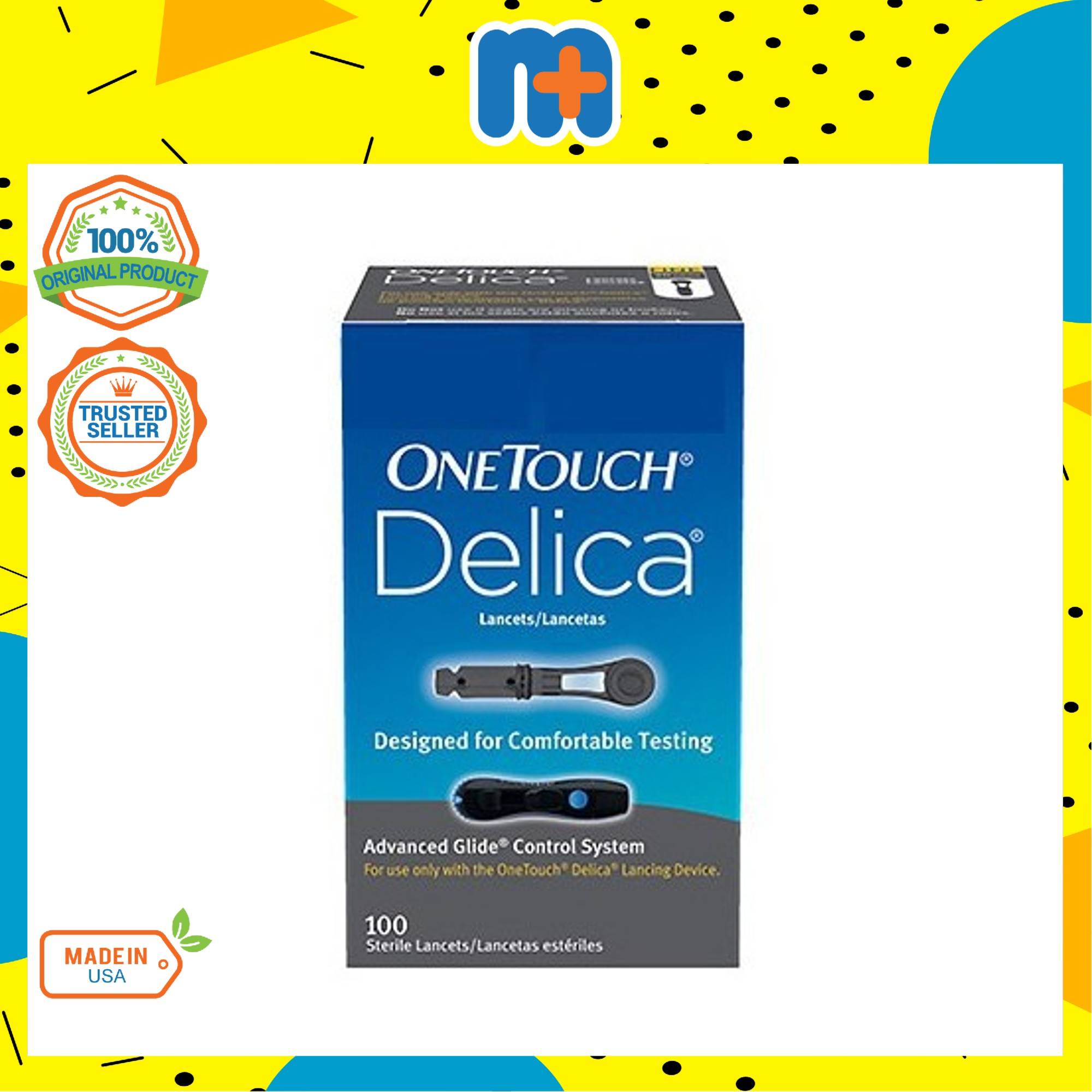 [MPLUS] ONE TOUCH Delica Lancets 100s
